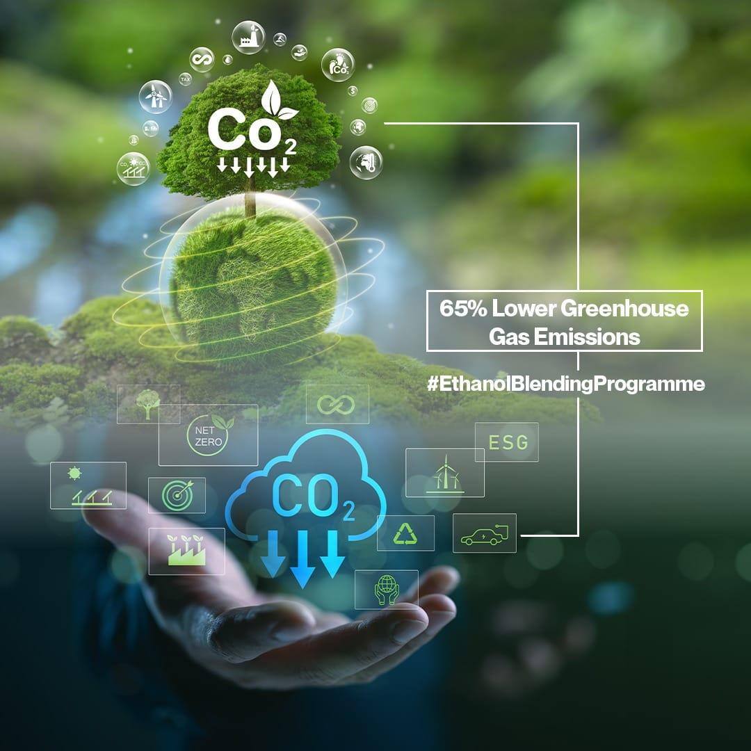 Five years ahead, E20 is proof of India’s ethanol production strength. <a href="/fooddeptgoi/">Department of Food & Public Distribution</a> #FutureRunsOnCaneEthanol