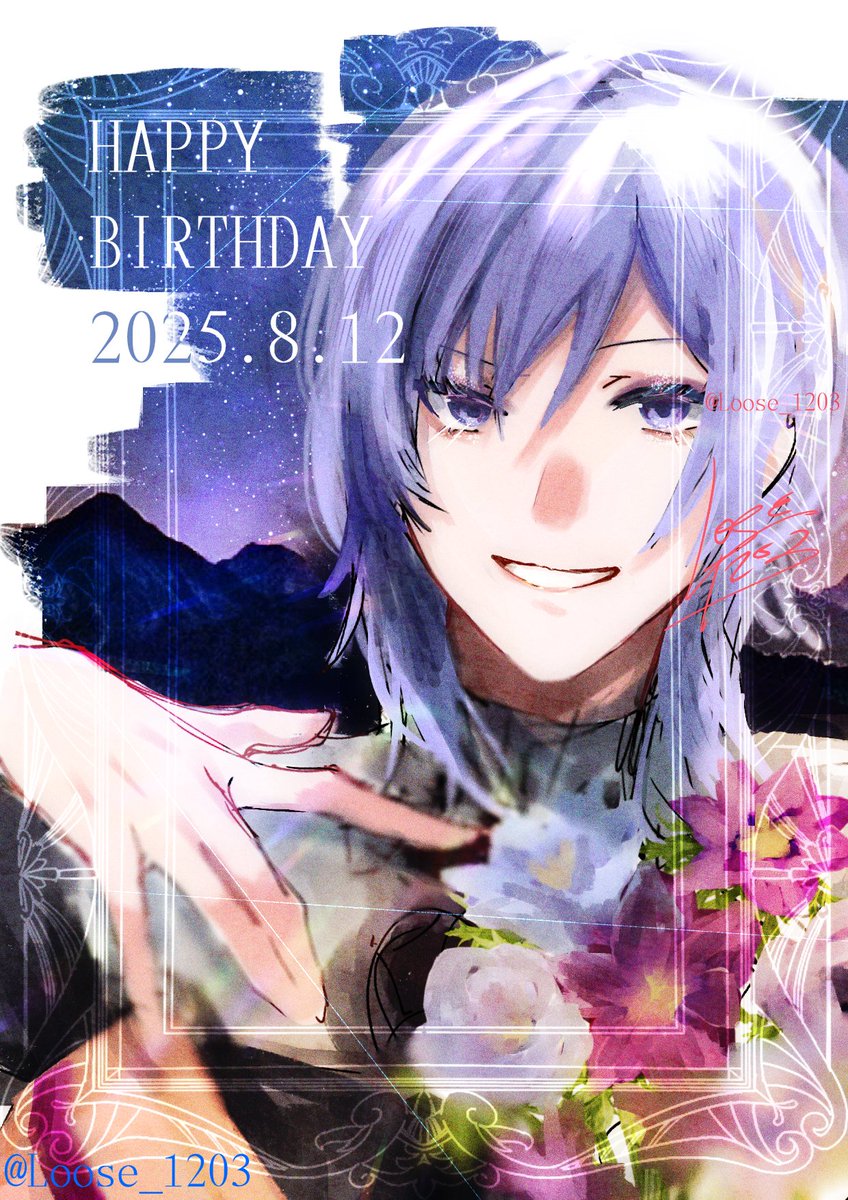 #ユーリスルクレール生誕祭2025
#FE3H #FE風花雪月

今年も祝えて嬉しい！
ユーリス、おめでとう！！