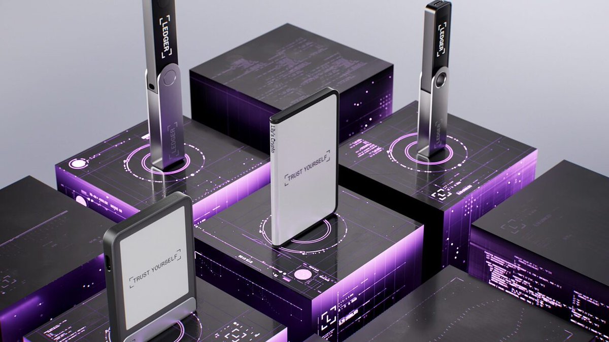 iotatokennews's tweet photo. Upgrade your #crypto security with the new Ledger wallets – the ultimate guardian of your assets!🔒

➡️ https://t.co/KZXvNjS5Xv

Experience unrivaled protection and peace of mind.✌️ Safeguard your #cryptocurrency investments today and take control like never before.🚀 #IOTA https://t.co/3a9oWOoS9h