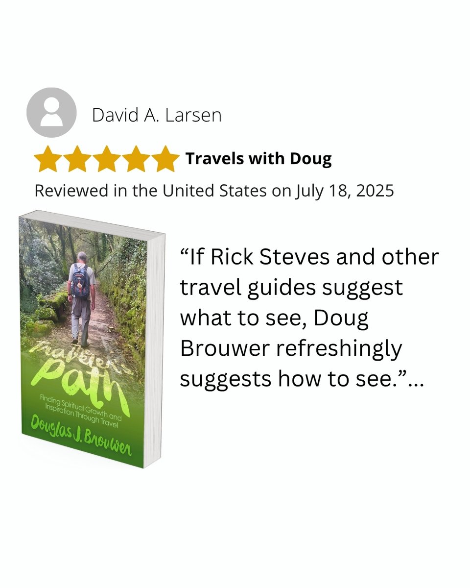 We could not agree more! "If Rick Steves and other travel guides suggest what to see, Doug Brouwer refreshingly suggests how to see." #bookrecommendations #travel #wanderlust #RickSteves <a href="/RickSteves/">Rick Steves</a>