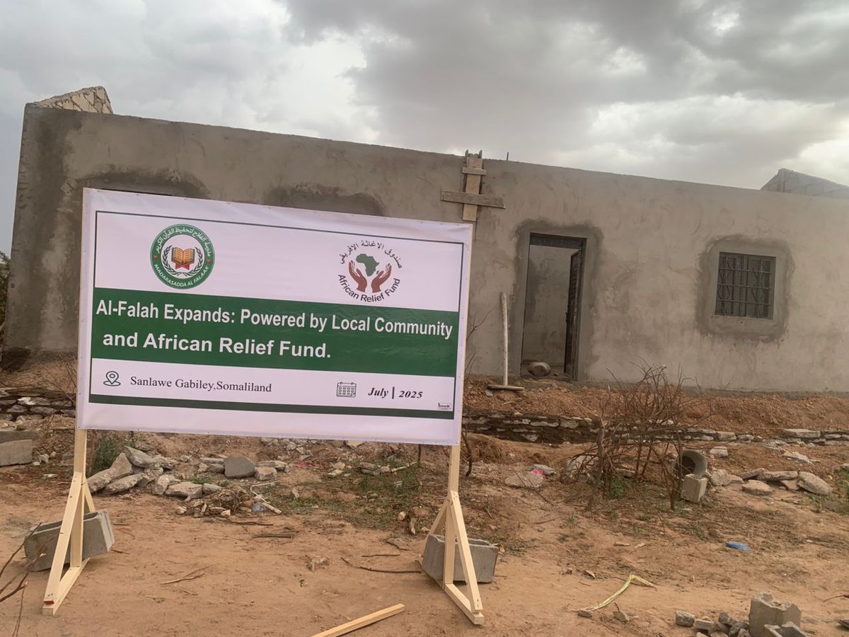 AReliefFund's tweet photo. Huge thanks to our supporters for kickstarting toilet projects in Gabiley, Jigjiga, Godey &amp; Luq!  Soon, students &amp; teachers will have safe, clean facilities—boosting hygiene &amp; learning. Ready soon! Donate: https://t.co/dOwMM1CMHF #WASH #SchoolHygiene #EducationForAll https://t.co/5gHqVv7UxH