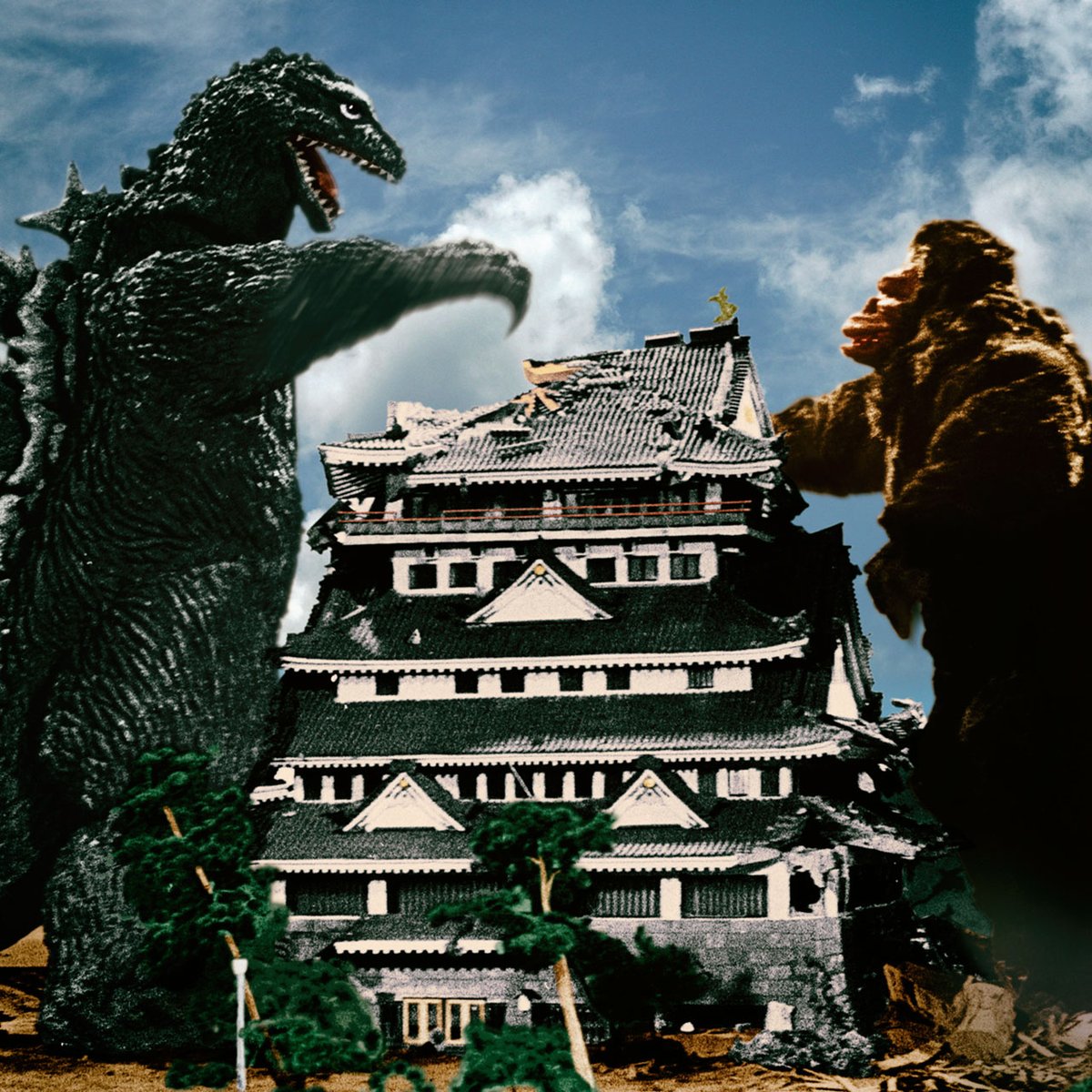 Two kings stood before us 63 years ago for an epic battle! 

Happy anniversary to King Kong vs. Godzilla (1962)! 

#Godzilla #KingKong