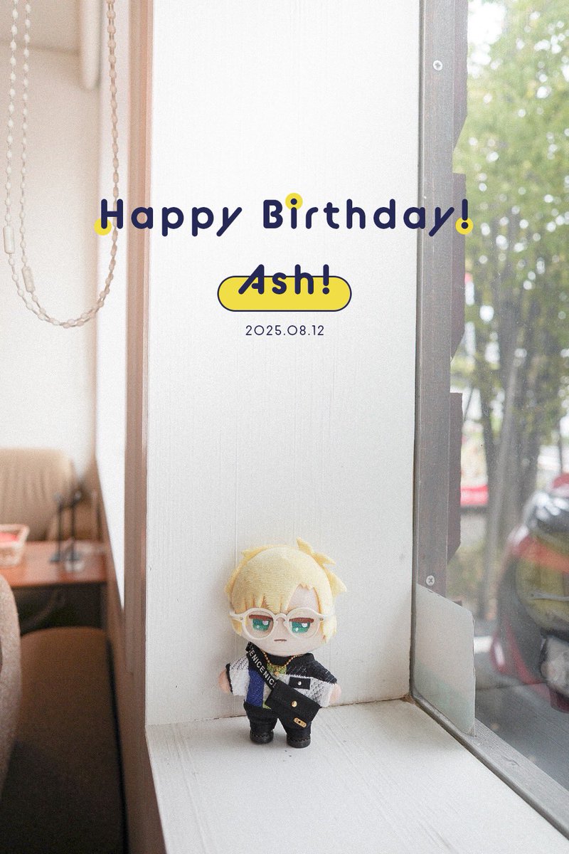 nui__ak's tweet photo. 𝗛𝗔𝗣𝗣𝗬 𝗕𝗜𝗥𝗧𝗛𝗗𝗔𝗬! 𝗔𝗦𝗛!
𝟮𝟬𝟮𝟱.𝟬𝟴.𝟭𝟮

 #アッシュ・リンクス生誕祭2025 https://t.co/4gvzIBQexM