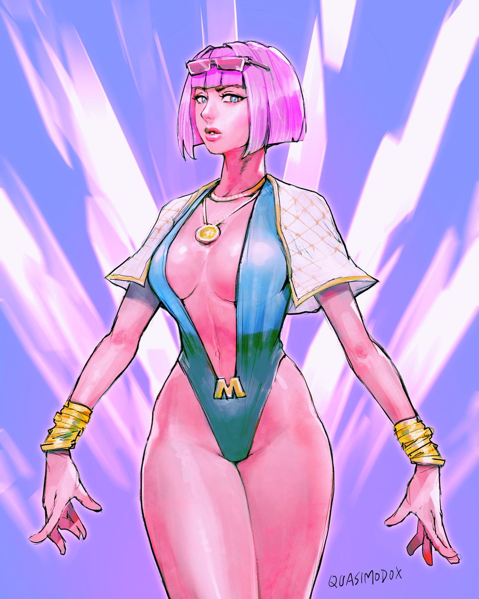 「Swimsuit Manon, Street Fighter 6」|Quasimodoxのイラスト