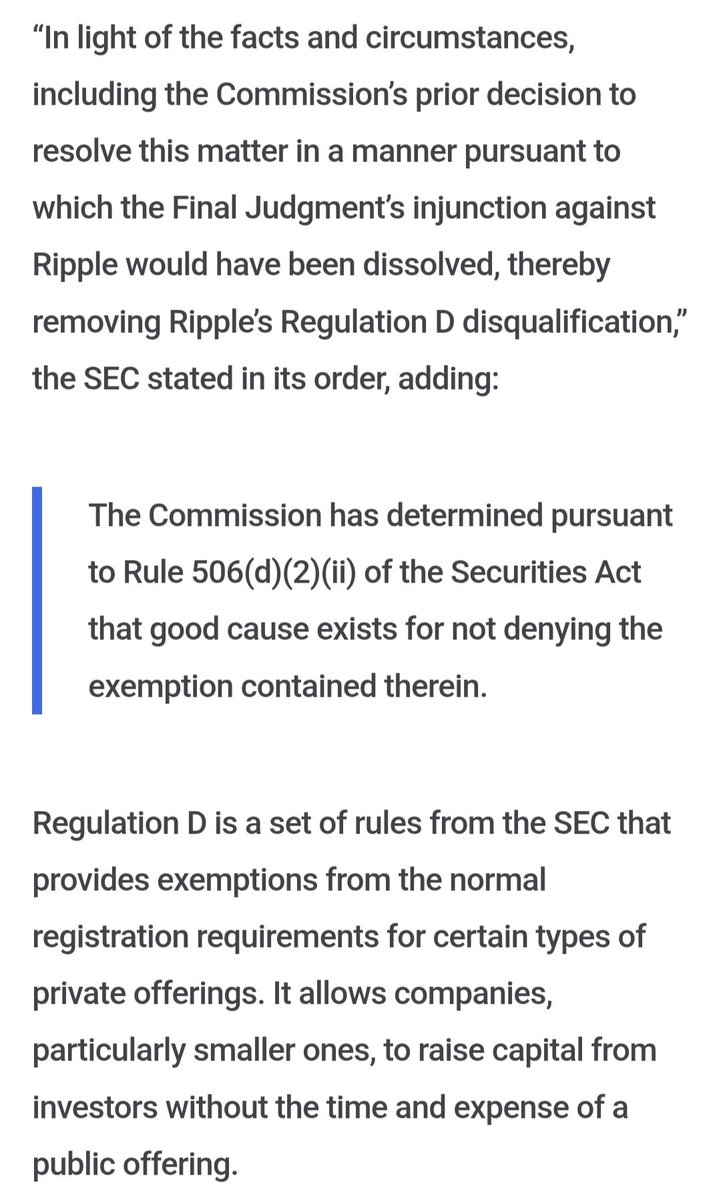 mrnguyen007's tweet photo. 🚨 🚨 🚨 🚨 🚨:

Another Win for XRP as Ripple Secures New SEC Waiver, Accelerating Institutional Adoption. 📃 🪙 💰 🇺🇸 

#XRP #RLUSD #XRPETF 💎 💎 💎 💎 💎 💎 💎 💎 💎 💎 https://t.co/O7ITS3iZXp