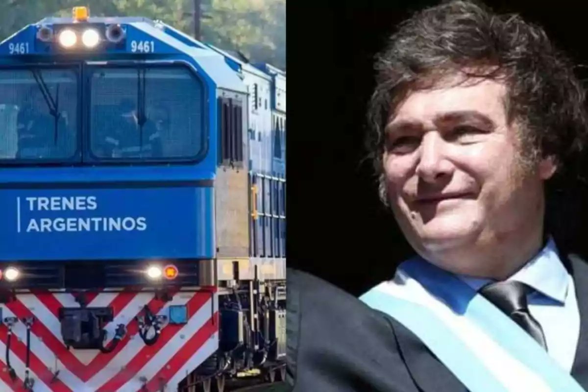 🇦🇷 INVERSIÓN EN TRENES: VÍAS Y VAGONES NUEVOS 

🚂 El Gobierno invertirá más de $50.000 millones en vias, puentes y nueva maquinaria para modernizar la red ferroviaria <a href="/JMilei/">Javier Milei</a>
