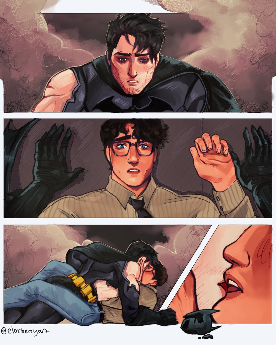 he always saves clark #superbat