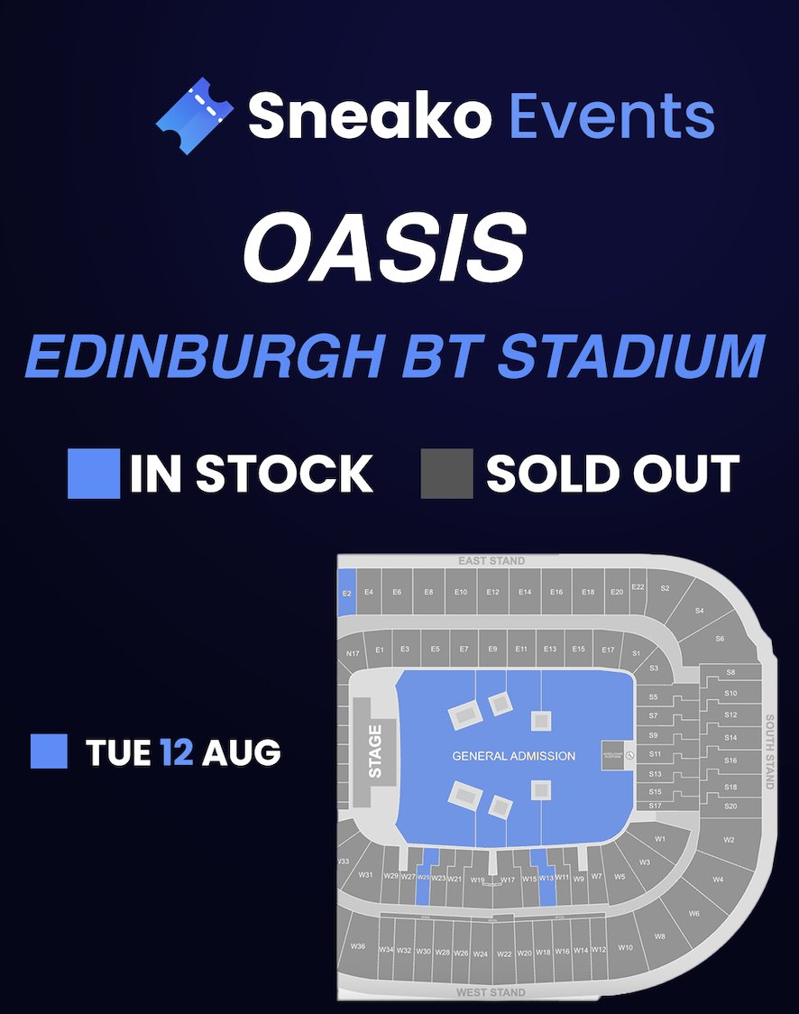 SNEAKO EVENTS🎫 tweet media