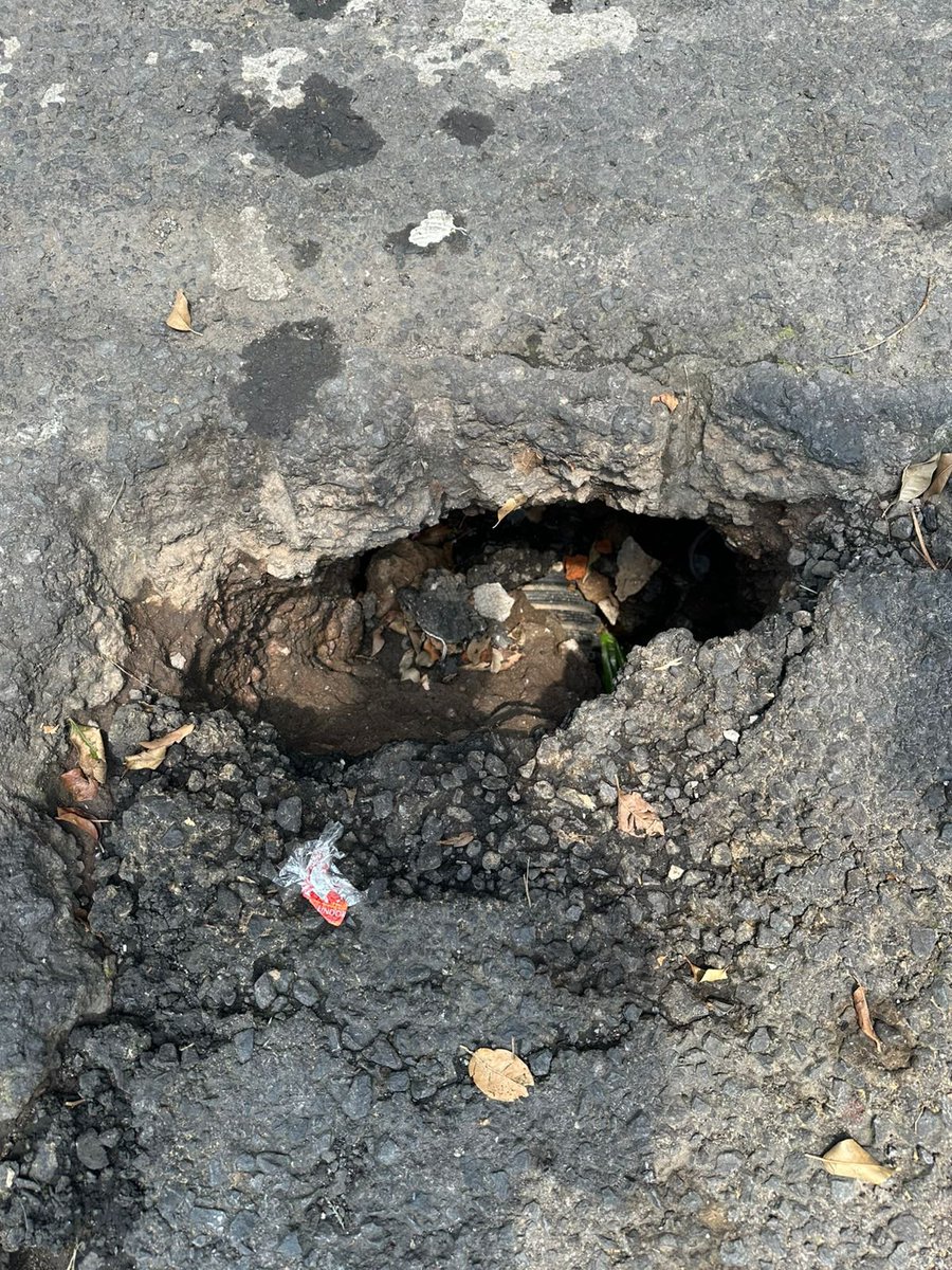 MixcoacAvanza's tweet photo. 🚨⚠️ Riesgo para vehículos y peatones.
Socavón en Cda. Giotto, frente al #10, #Mixcoac (entre Benvenuto Cellini y Giotto), con tubo de drenaje expuesto. Lluvias podrían ampliarlo y colapsar. Urge atención de #DGSUBJ @BJAlcaldia @LuisMendozaBJ @AccionesBJ 🚧 #BenitoJuárez https://t.co/nfCofMsOkM