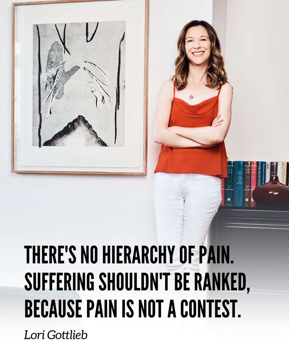 There's no leaderboard for suffering. ❤️

As a therapist, I hear this all the time: “I know other people have it worse, but…”

Stop. Right. There.

There's no hierarchy of pain. Suffering shouldn't be ranked, because pain is not a contest.

The person crying over their breakup
