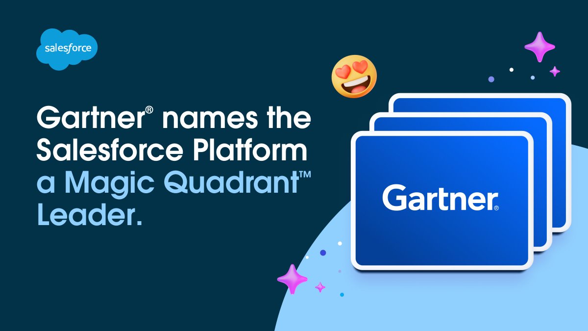 A leader in low-code. 👏

We’re honored that Gartner® recognized Salesforce as a Leader in the 2025 Magic Quadrant™ report for Enterprise Low-Code Application Platforms. Read the report to learn more. sforce.co/4lmI7It