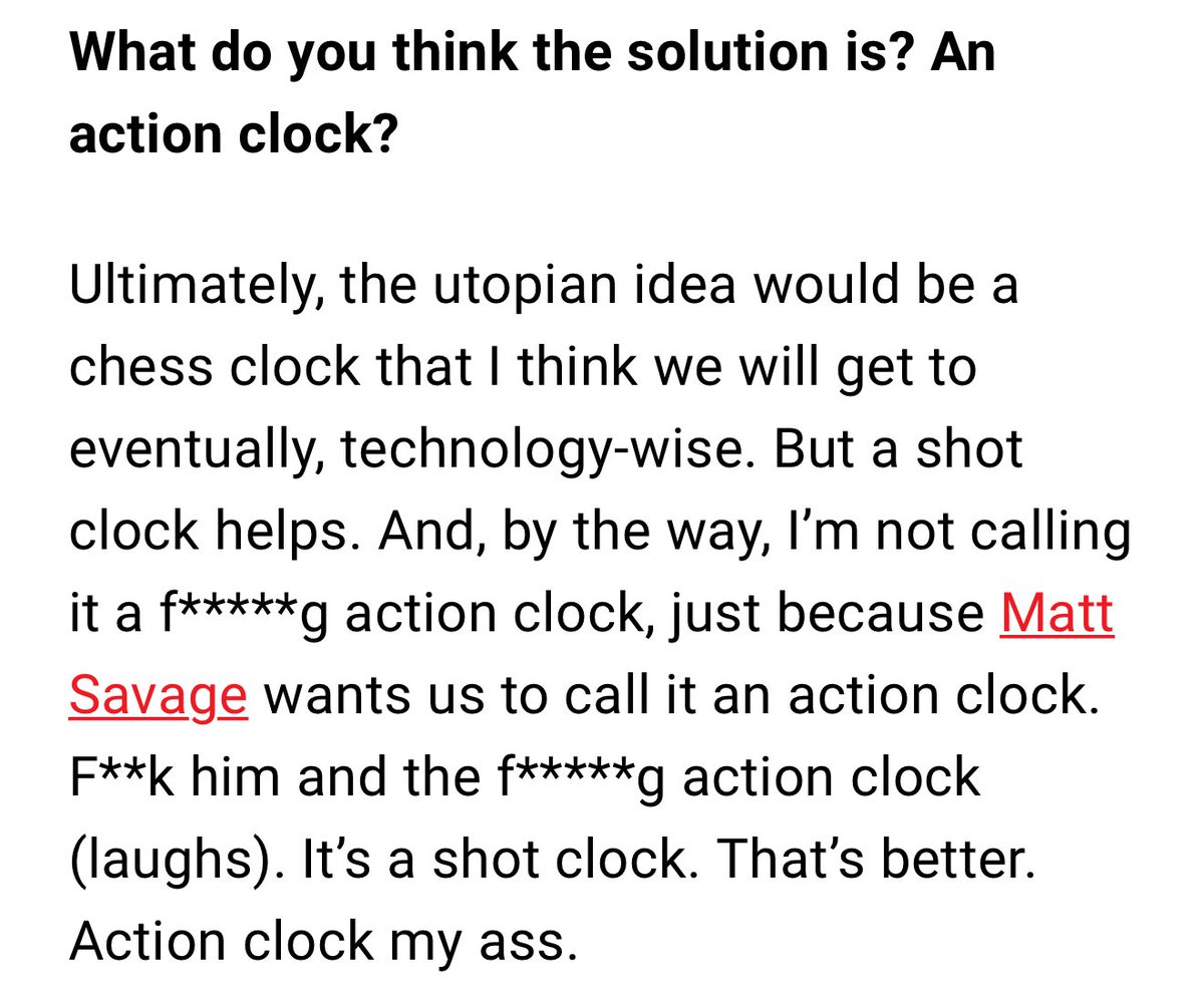 SavagePoker's tweet photo. If this paragraph in the @PokerOrg article from @RealKidPoker doesn’t make you want to correctly call it an “action clock” than nothing will. #ActionClock 😀

https://t.co/UqVcTAsboq https://t.co/I5SGfKebXj