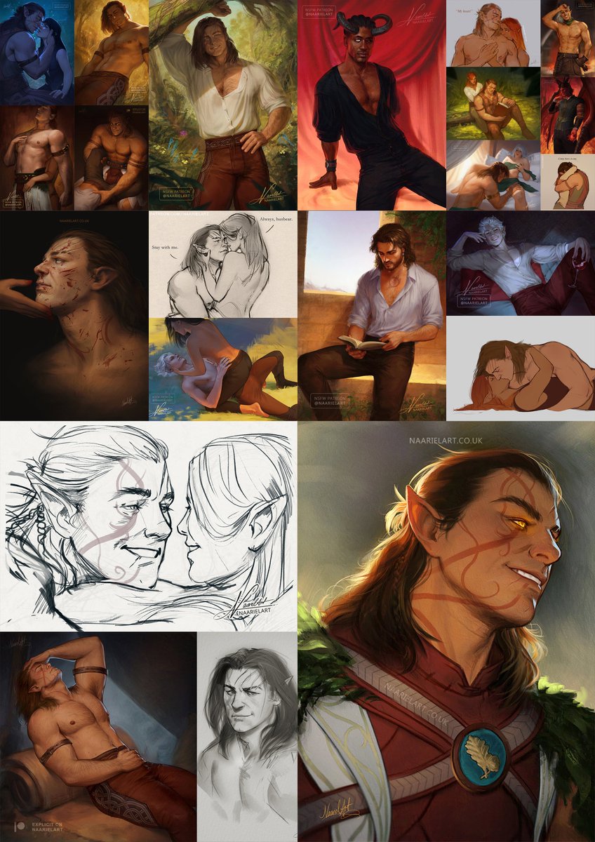 NaarielArt's tweet photo. happy BG3 anniversary @larianstudios love u https://t.co/rpHqgTG0RT