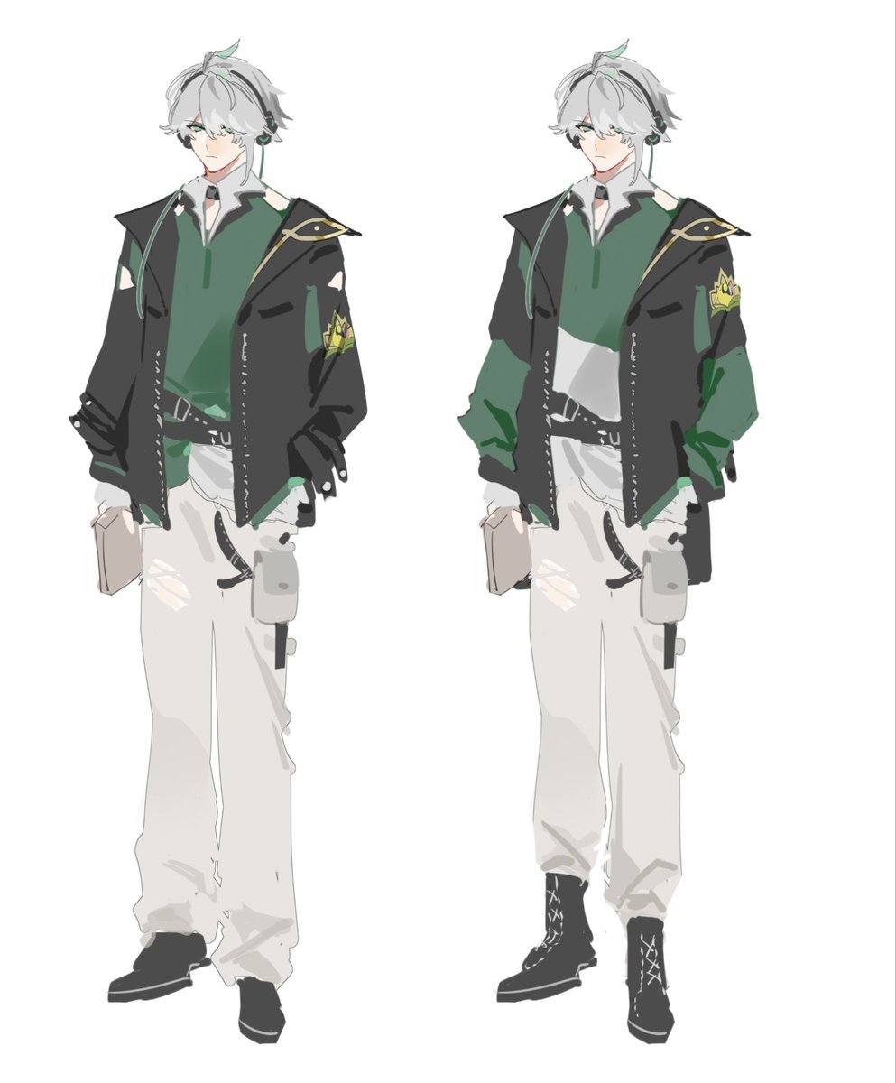 #kavetham
This character design was created for Kavetham's Goodnight FM! The illustrators are 迷 and 银喉, and third-party creations are permitted.