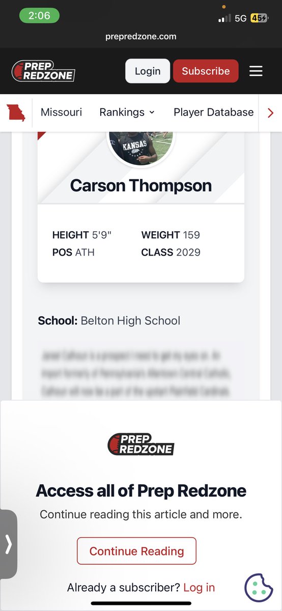 Carson Thompson lll tweet media