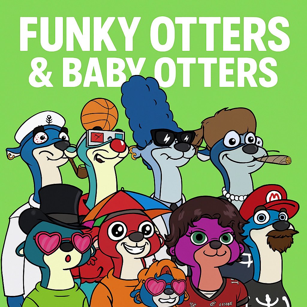 Funky Otters 🦦 tweet media