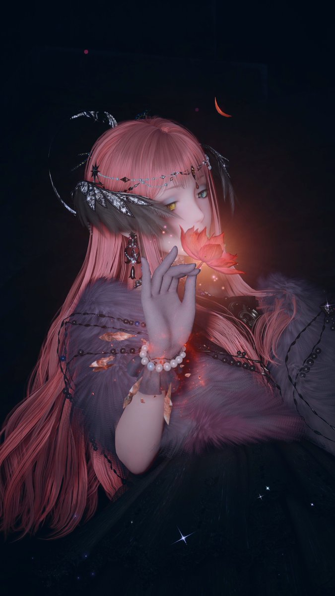 Villain その2🖤
あえてのデフォルト髪型（ブラックレディみたいなかんじ）