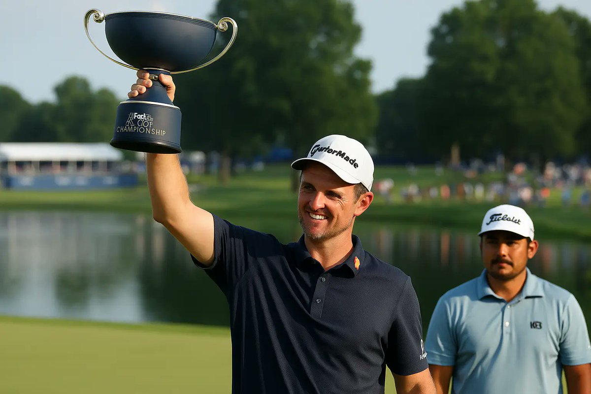 wizbloggers's tweet image. Justin Rose delivers a stunning finish at the #FedExStJude Championship 🏆
✅ 3-shot deficit erased
✅ Playoff win over J.J. Spaun
✅ Back in world’s top 10 &amp;amp; Ryder Cup bound

Read More: wizbloggers.com/justin-rose-wi…

#JustinRose #Golf #PGATour