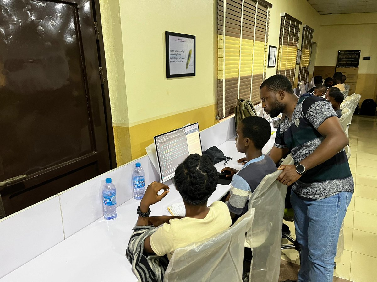 naijacoderorg's tweet photo. Today, our Abuja campers unlocked a new superpower in Python: Objects &amp; Classes! ✨💡 By the end of the day, Abuja campers were not just "coding"—they were architecting their own little worlds!

#NaijaCoder #technology #FutureEngineers https://t.co/CNwyMAVeQx
