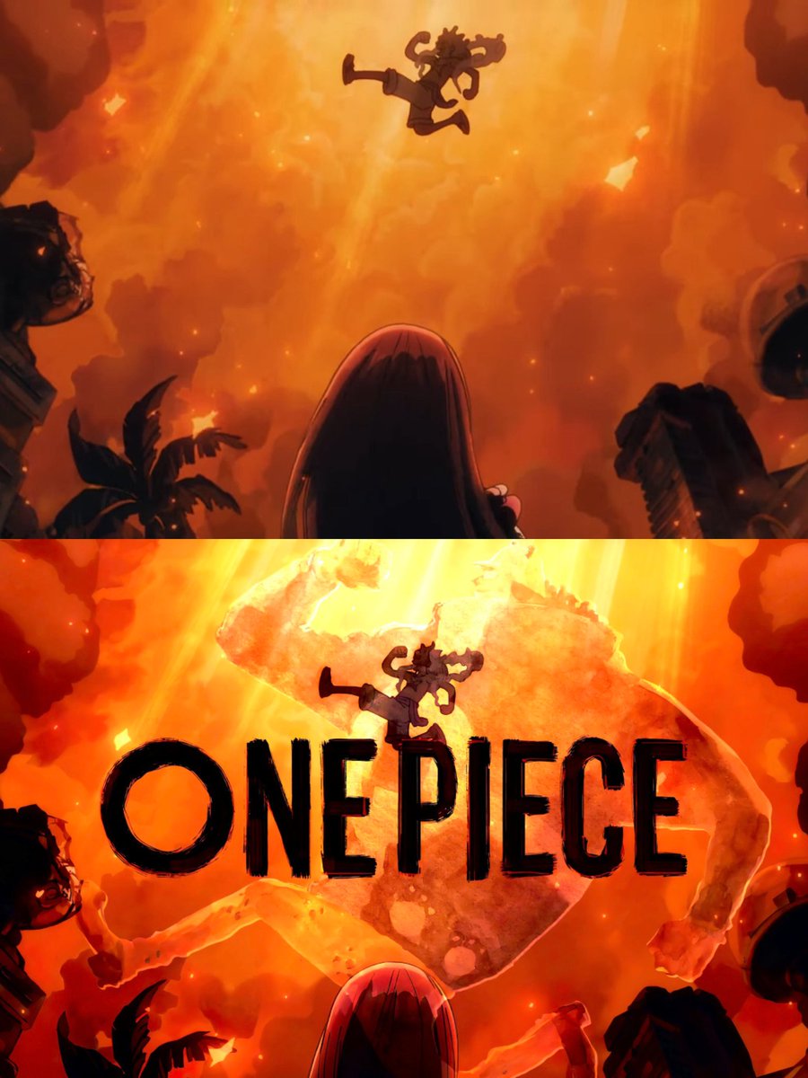 paoloyugi's tweet photo. ¿Cómo le explicas a un no fan de One Piece lo que emociona ver este panel animado? Bonney ve por primera vez a Nika, a Luffy Gear 5, al Guerrero de la Libertad, al Dios del Sol

#ONEPIECE1139 opening https://t.co/lvxdGq9SVs