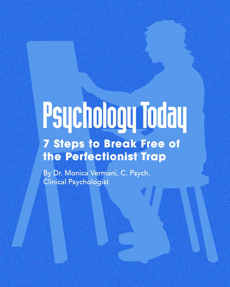 VermaniDr's tweet photo. How perfect?
Understanding and Managing Perfectionism and how to break free of the trap of perfectionist concerns.
Read the full @PsychToday article through: https://t.co/TuWNn3TKfK
#psychologytoday #perfectionism #perfectionismrecovery #perfectionistproblems #mentalhealth https://t.co/nWfRTmP3rv