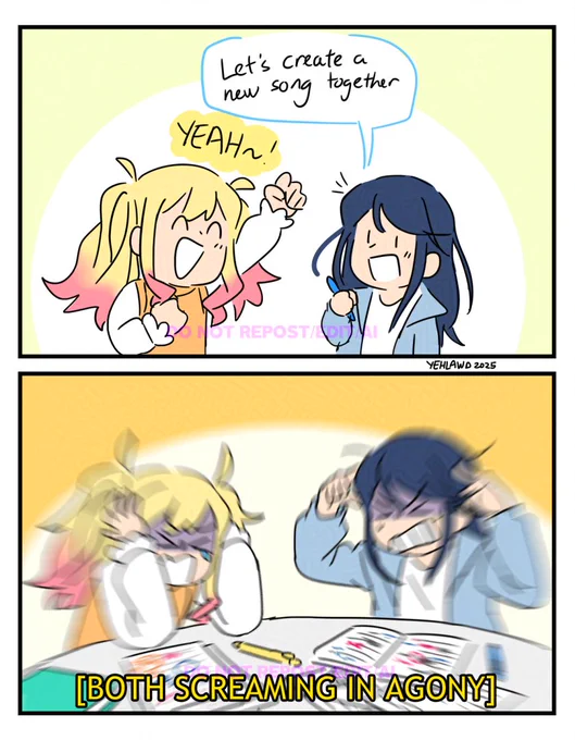 Songwriting be like #prsk_FA 