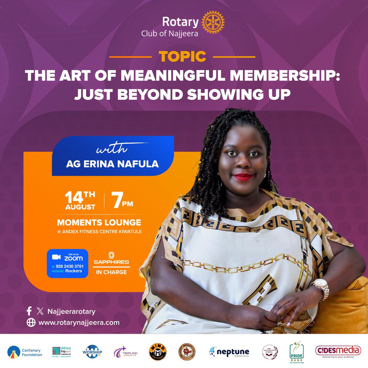 Rotary Club of Najjeera - D9213 tweet media