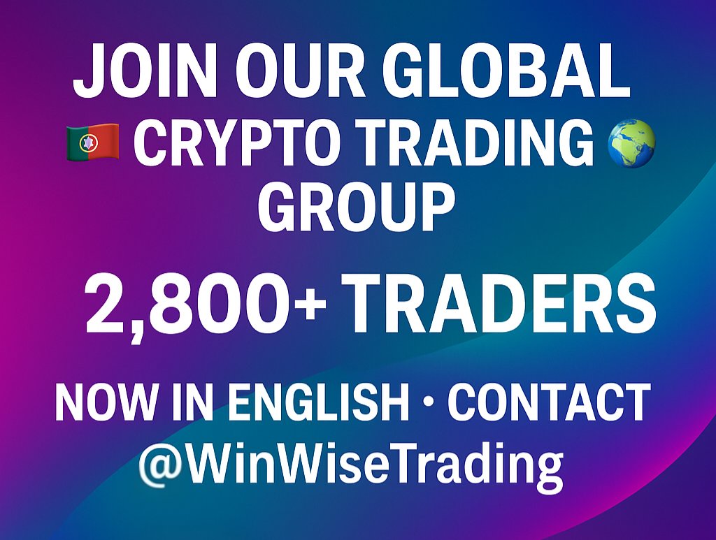 winwisetrading's tweet photo. 📢 1 Year. 2,800+ Members.
The largest 🇵🇹 Portuguese-speaking crypto trading community, built on experience, market know-how &amp; cutting-edge technology.

Now launching our English group! 
📲 Contact us on Telegram: @WinWiseTrading

#CryptoTrading #WinWise #TradingCommunity https://t.co/EfUWUq5roe