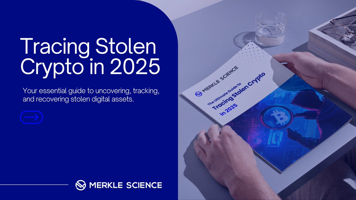 Merkle Science (@merklescience) on Twitter photo ๐ Crypto criminals move fast. You can move faster.
Learn how to:
โ
 Trace stolen funds across chains & mixers
โ
 Spot hidden behavioral patterns
โ
 Investigate smarter with the right tools
๐ฅ Download our free 2025 guide ๐ info.merklescience.com/tracing-guide-โฆ ๐ Crypto criminals move fast. You can move faster.
Learn how to:
โ
 Trace stolen funds across chains & mixers
โ
 Spot hidden behavioral patterns
โ
 Investigate smarter with the right tools
๐ฅ Download our free 2025 guide ๐ info.merklescience.com/tracing-guide-โฆ