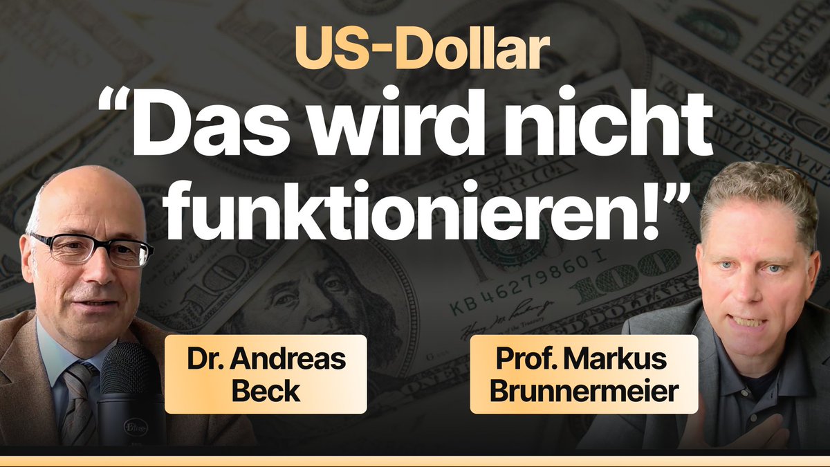#Zölle statt #Steuern, Sondervermögen statt #Schuldenbremse oder doch die Kettensäge? Im Gespräch mit Prof. Markus Brunnermeier (Princeton University) über den massiven Ausbau der Staatsverschuldung in den USA und Deutschland sowie über die wirtschaftsliberalen Reformen in