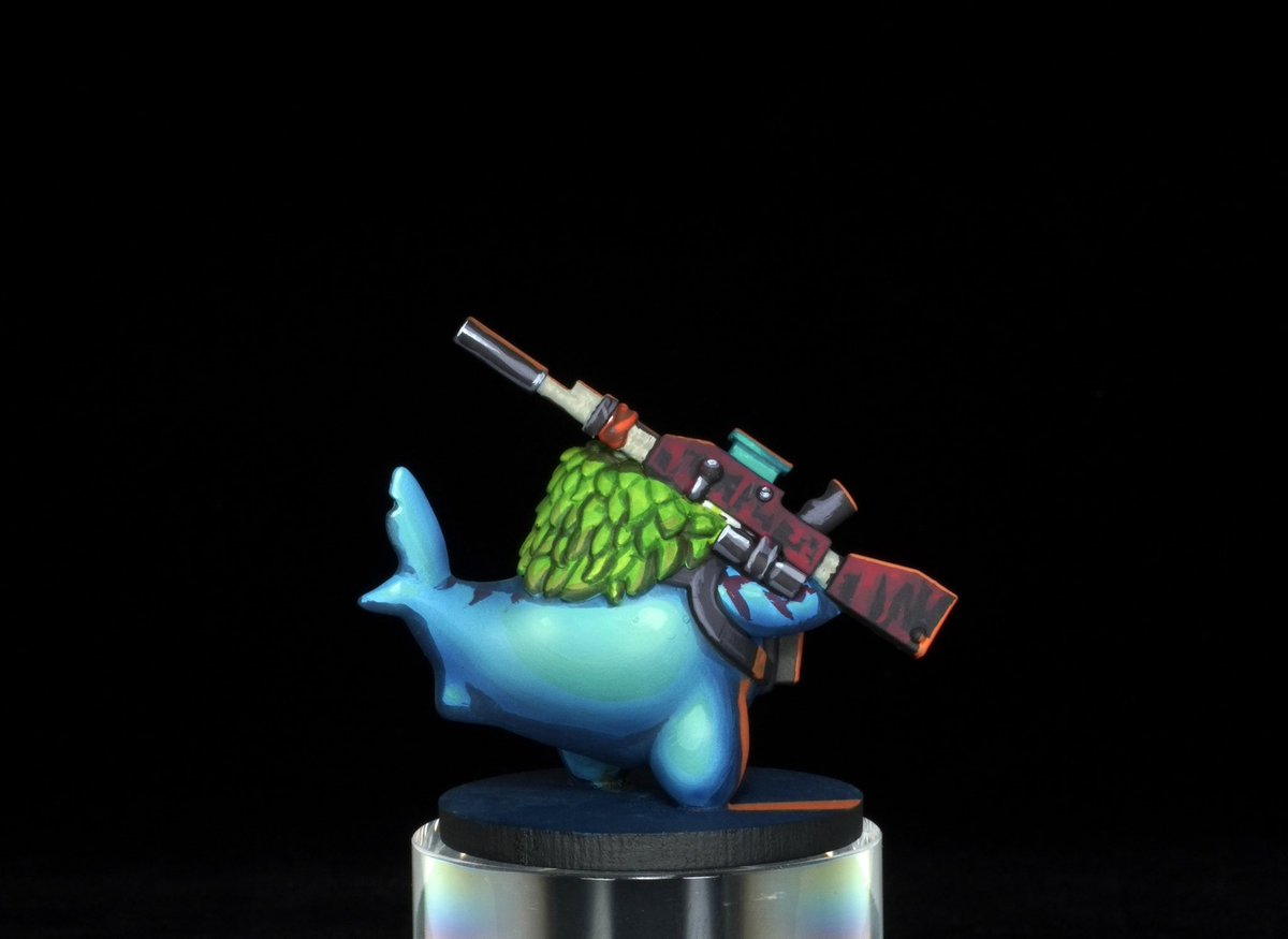 taigaminiatures's tweet photo. Check out this beauty — one of our little sharks, painted to perfection! 🦈 

Join the project now — https://t.co/wkEz6rPN0W https://t.co/zwzX1v8K3m