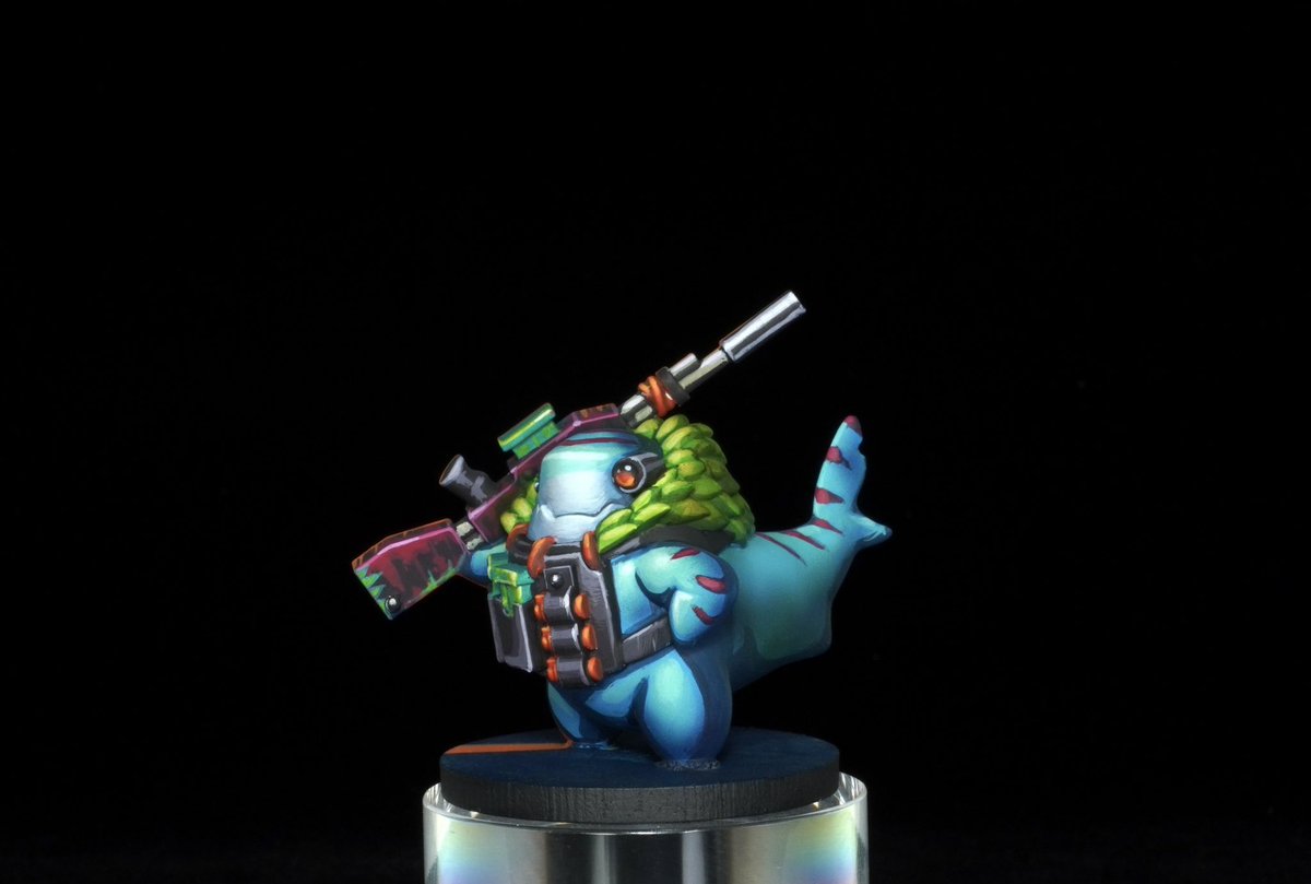taigaminiatures's tweet photo. Check out this beauty — one of our little sharks, painted to perfection! 🦈 

Join the project now — https://t.co/wkEz6rPN0W https://t.co/zwzX1v8K3m