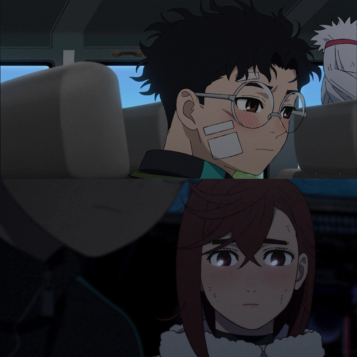 Blushing at each other 😊💞