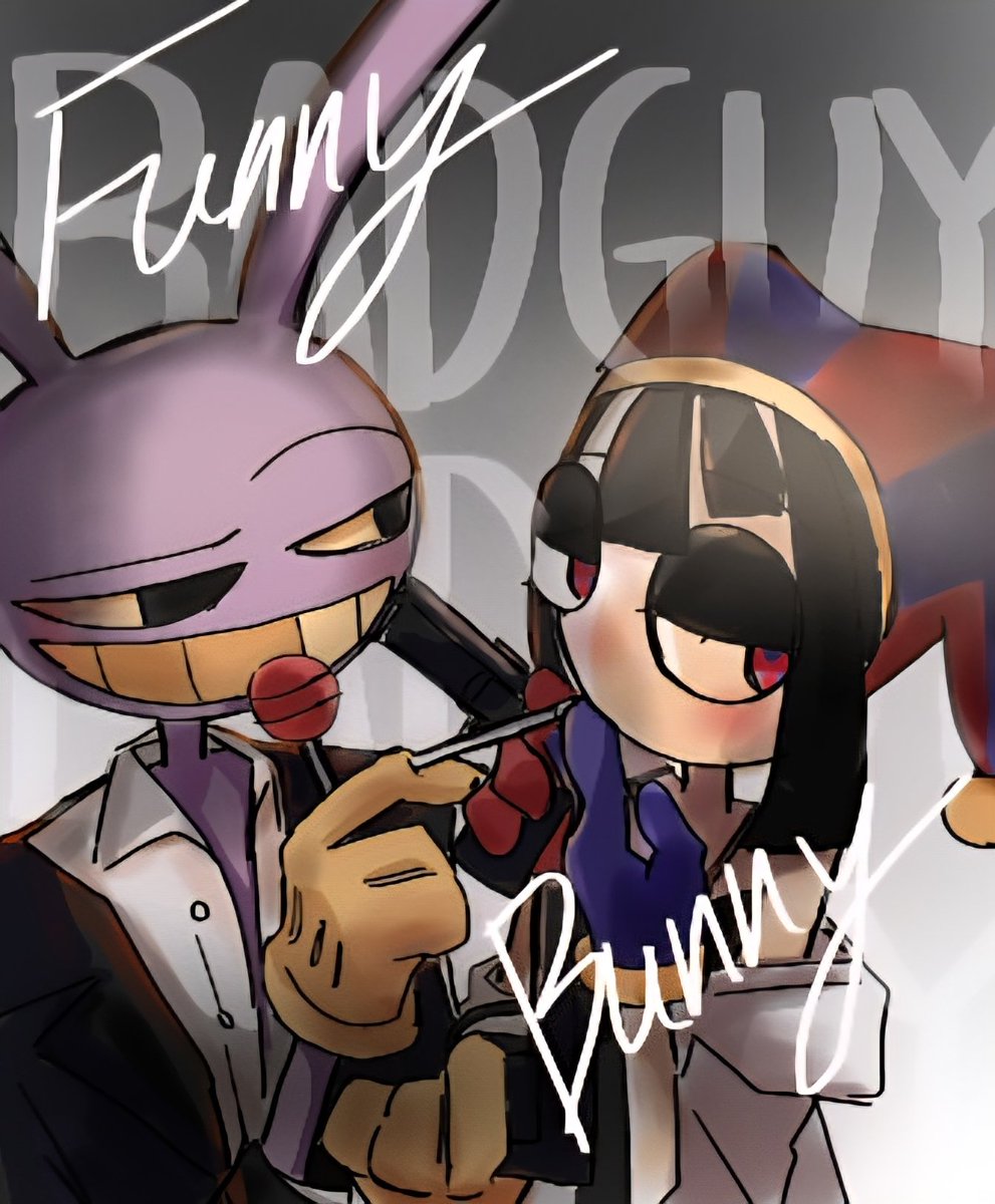 luvmeyu_'s tweet photo. #funnybunny #JaxxPomni #TADC 
 Magazine https://t.co/038VfaF2Bb