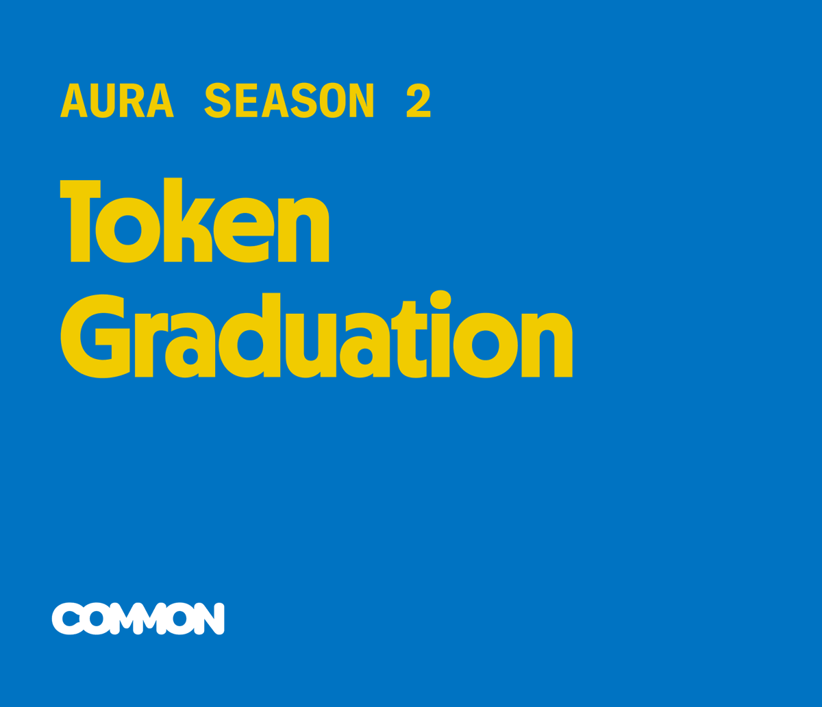 Aura Quest 100 just dropped: Launch a token that graduates to UniSwap 🦄

125K Aura up for grabs— the MOST AURA EVER given for a single quest. Only 250K total limit.

Launch and graduate: common.xyz/quests/100

Stay tuned... MORE quests coming this afternoon!