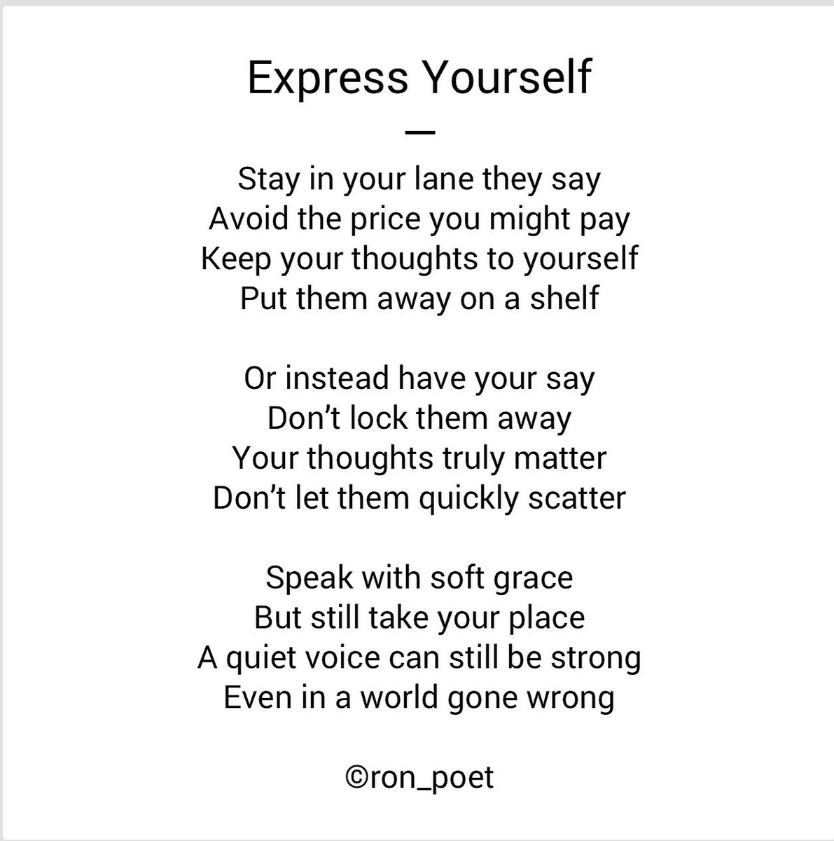 Ron (@ron_poet) / Posts / X
