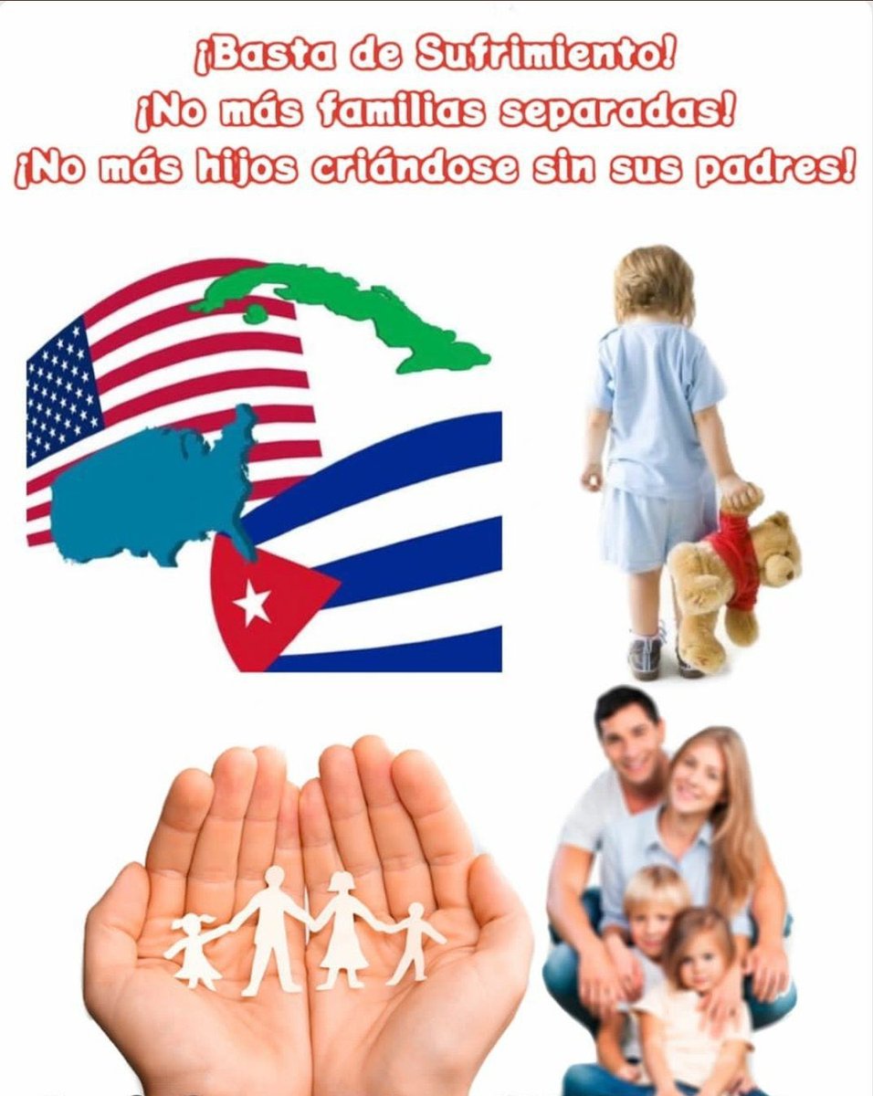 YanetPedro08's tweet photo. @ClaudiaRC97 @SecRubio @Sec_Noem @DNIGabbard @AGPamBondi @POTUS @realDonaldTrump @USCISJoe @StateDept #F1 #F2A #F2B #F3 #F4 #notrabelban #nomasfamiliasseparadas #reunificacionfamiliar https://t.co/X0dZoNIMuZ