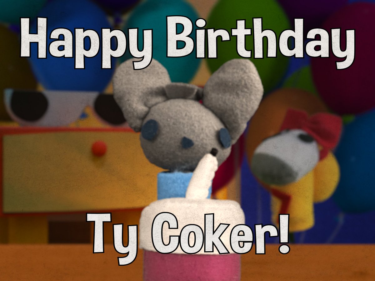 Everyone wish <a href="/TyCokerVA/">TV Coker</a> a HAPPY BIRTHDAY! 

They voice Dustin for #lucysbedroom and I couldn't have asked for a better bunny. Here's to many more!
