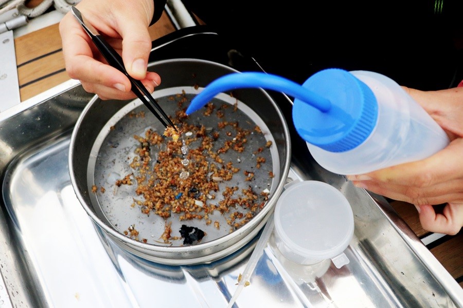 WetTribe's tweet photo. The problem could be worse than we think. Few ocean trawls collect particles below 0.3mm in diameter. Between 0.005 mm and 0.3 mm, standard analysis struggles to differentiate between plastic and other materials. #WetTribe #TidetotheOcean #MicroplasticsMonday #OceanPlastic https://t.co/Ju7zMOThXp