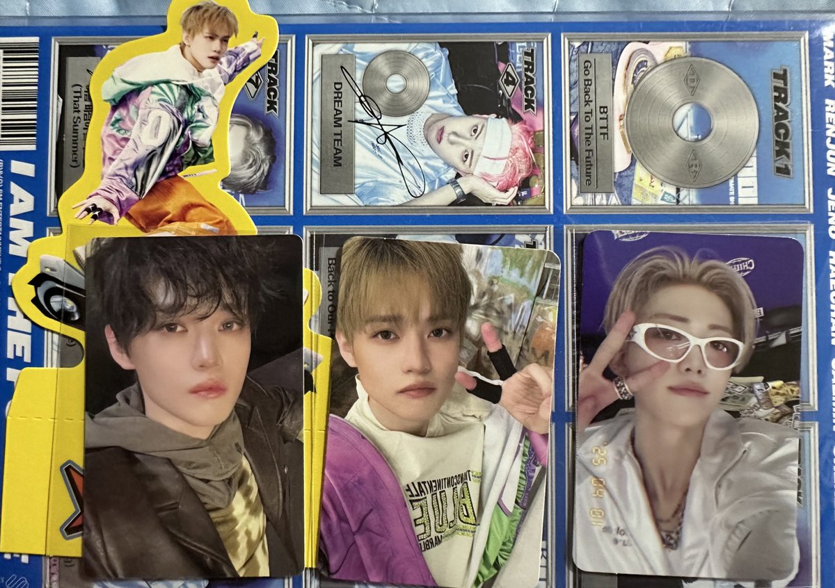 hethi6_6's tweet photo. NCT DREAM ドリム Go Back To The Future BTTF トレカ 交換

譲:チョンロ、ジェミン(画像のもの)

求:ヘチャン

郵送での交換希望です！📮 https://t.co/oe8A3ye2yt