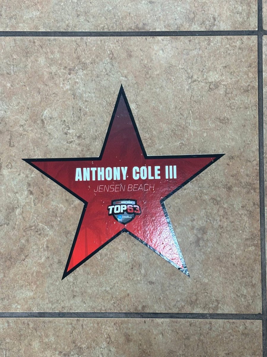 CoachBerry247's tweet photo. Congrats @Anthonycolejr3 ! And It’s game week… Let’s rock 🫡 #ESPNTop63 https://t.co/laxDH4Ga3c