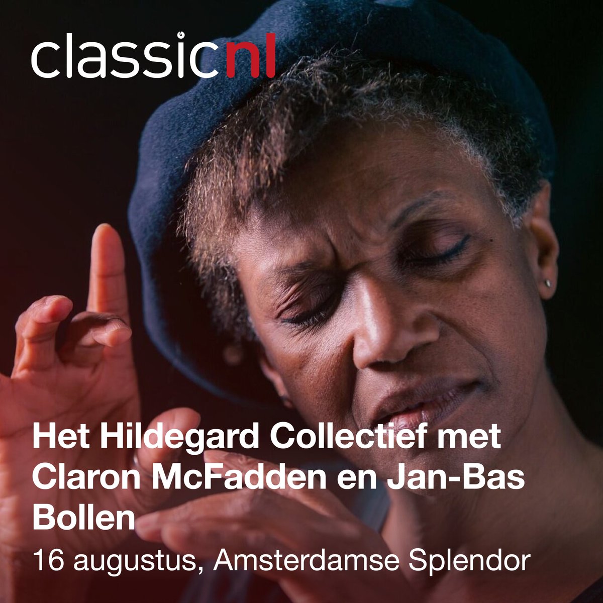 𝗭𝗮 𝟭𝟲 𝗮𝘂𝗴 – 𝟮𝟬:𝟭𝟱 | 𝗦𝗽𝗹𝗲𝗻𝗱𝗼𝗿 𝗔𝗺𝘀𝘁𝗲𝗿𝗱𝗮𝗺
Claron McFadden &amp; Jan-Bas Bollen eren Hildegard von Bingen in een zintuiglijk concert vol mystiek, stem &amp; HyperTheremin.
Info &amp; tickets splendoramsterdam.com/agenda/1115288…

#HildegardCollectief #classicnl