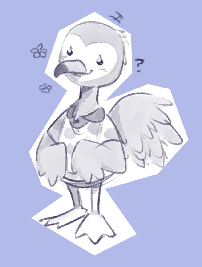 picked up new leaf recently and i made a new best friend her name is flora and you better be fucking nice to her