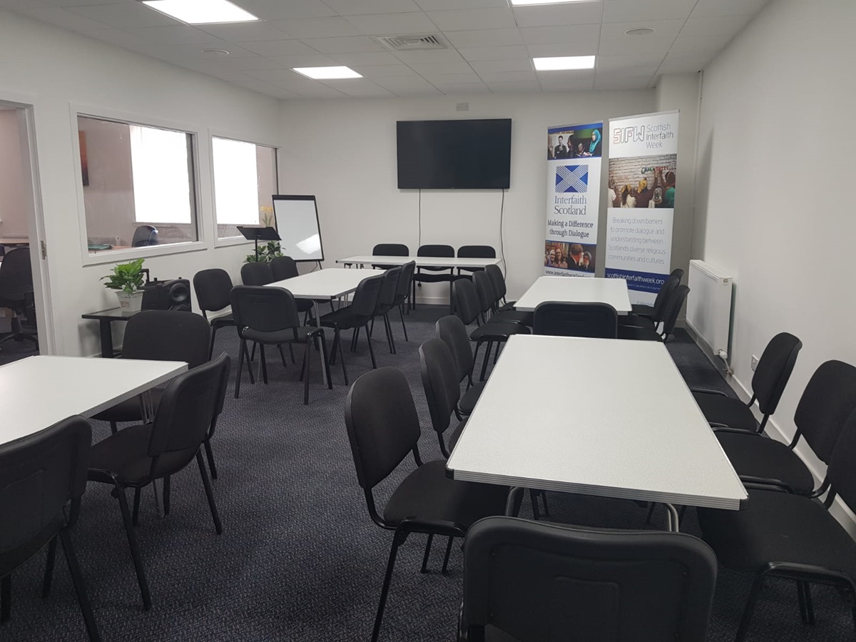 After nine years at Flemington House, we have moved to Glasgow's Bridgeton area 👋📦

We are now located at Brook Street Business Hub which is well-lit, spacious and accessible 🛗 The Dialogue Centre has moved with us.

We look forward to welcoming you soon!

📞 New: 01412135473
