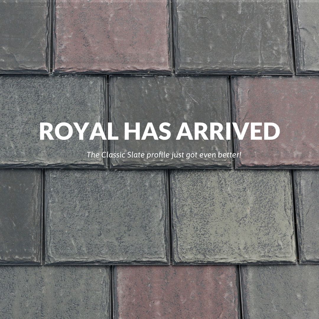 fwaveroofing's tweet photo. Meet Classic Slate Royal — the latest crown jewel in the FWAVE Classic Slate family.
Rich gray tones laced with a hint of plum give this ultra-thick, impact-resistant shingle a regal edge. Your home deserves nothing less than royal treatment.
#FWAVE #ClassicSlateRoyal https://t.co/q2wv8zRKZj