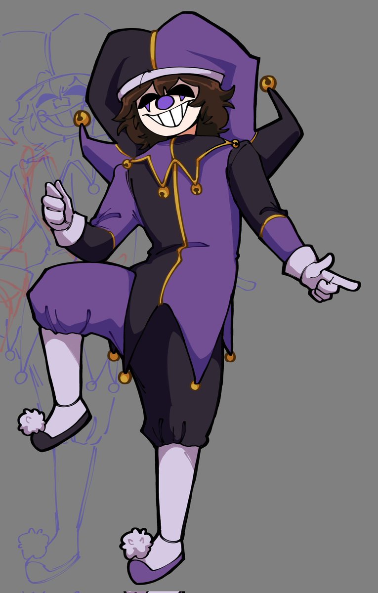 When haces un chiste así bien chistosón #art #clown #draw #reworkd