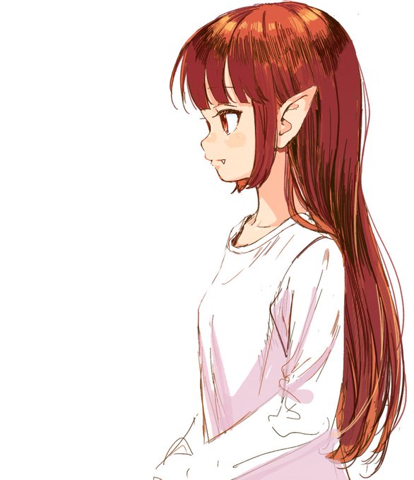 赤髪なのかなぁ 