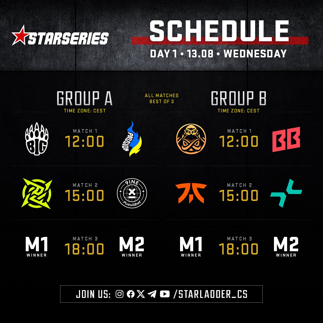 StarLadder CS2 tweet media