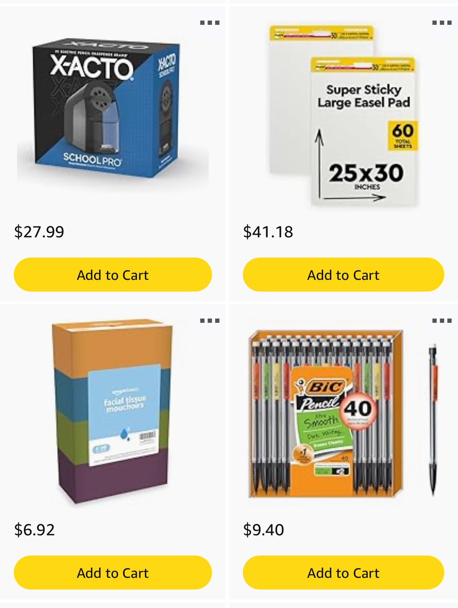 We start school tomorrow with students! 🩷😅🎉 I’m making one final push for my #clearthelist! I would love candy treats and incentives for discussions and engagement as well as consumable supplies for writer’s workshop. My Title 1 kids are so deserving! amazon.com/hz/wishlist/ls…