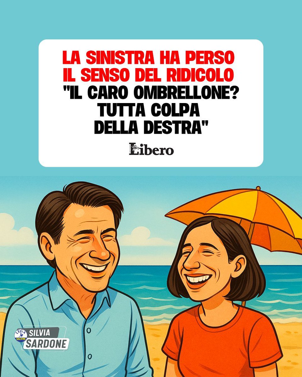 SardoneSilvia's tweet photo. Le #spiagge vuote? Per Pd, M5S e Avs la responsabilità è del governo "impegnato contro i pm". #Schlein: "Serve il salario minimo".
Che grandi ragionamenti a sinistra... #ombrelloni https://t.co/1EdZbiGrda